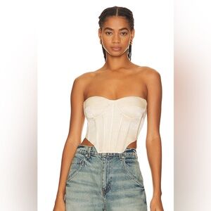 Revolve Bardot Eva Bustier top Size Xsmall